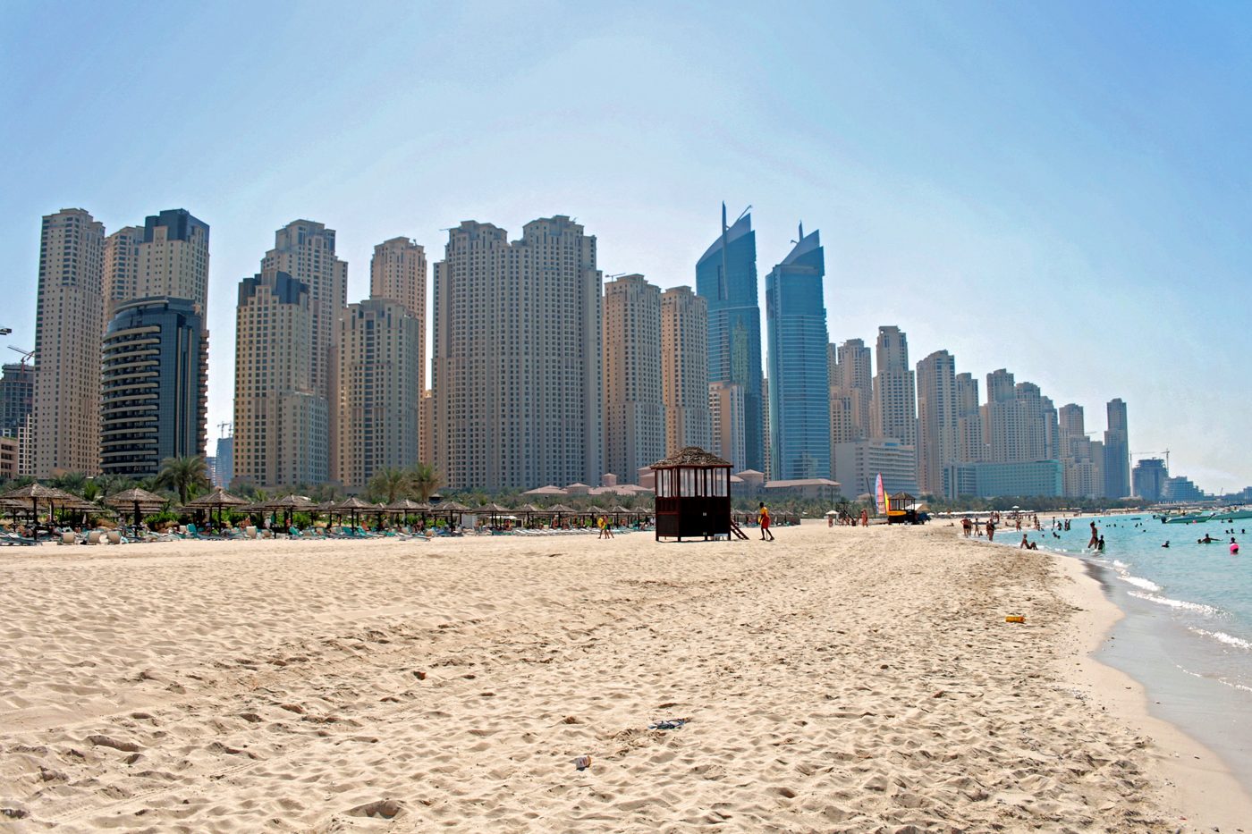 Typical homes in Jumeirah Beach Residence